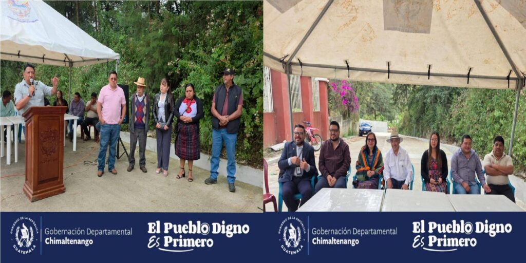 Inauguración del Proyecto Mejoramiento Calle Sector las Hortalizas