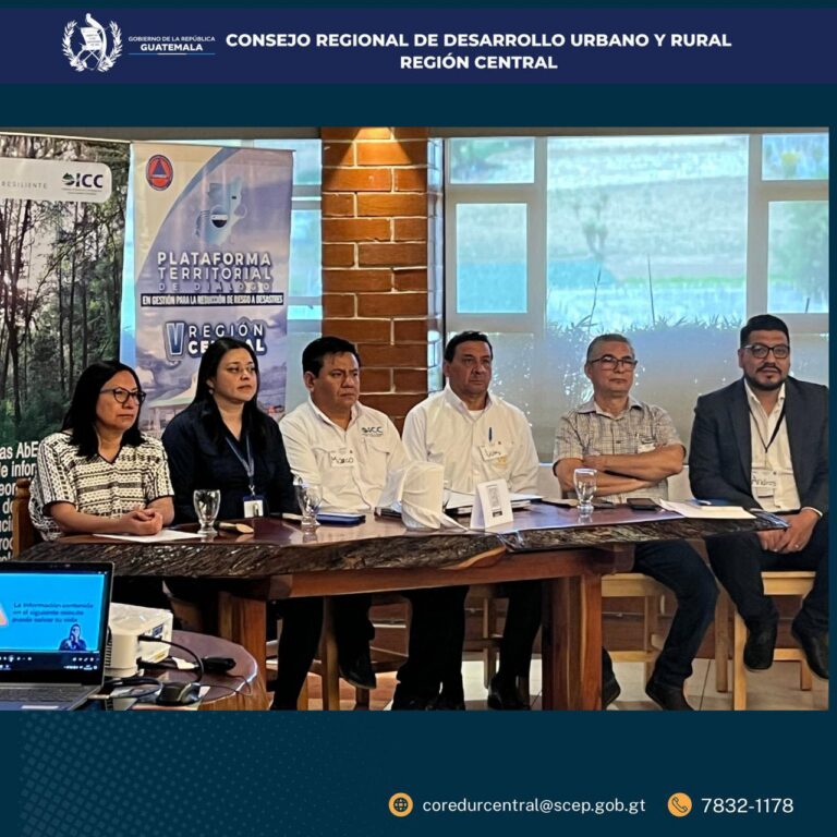 Octava reunión ordinaria de la Plataforma Territorial de Diálogo