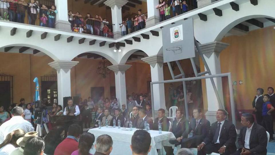 PARTICIPACIÓN EN INAUGURACIÓN DE COMPLEJO EDUCATIVO, CIUDAD VIEJA