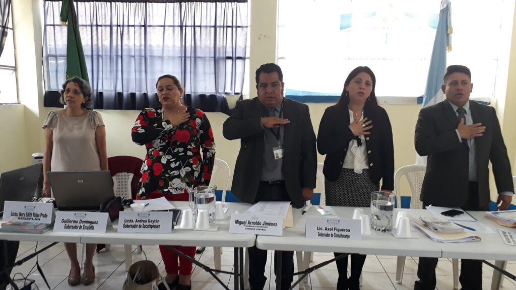 PRIMERA REUNIÓN ORDINARIA COREDUR CENTRAL