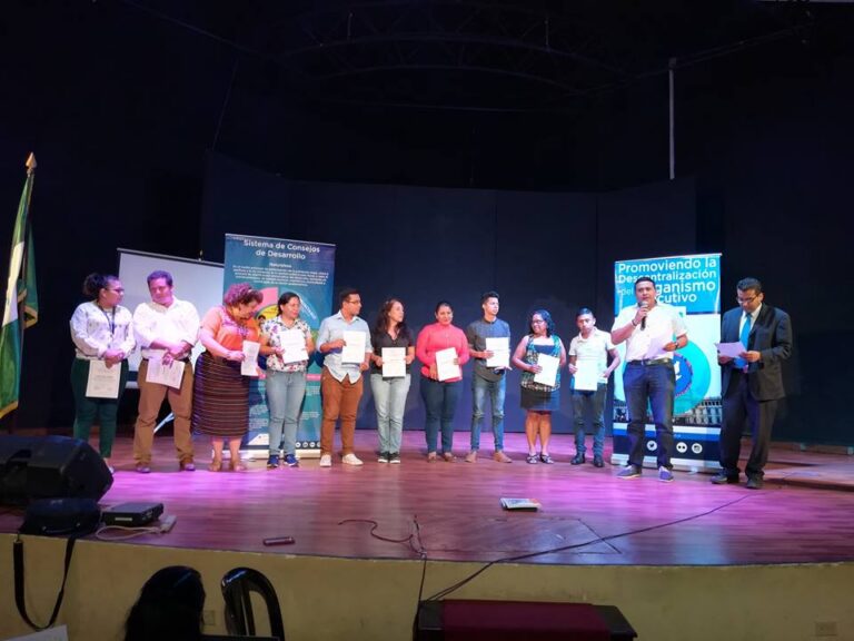 PRIMER MÓDULO DEL TALLER GOBERNANZA Y GOBERNABILIDAD, ESCUINTLA