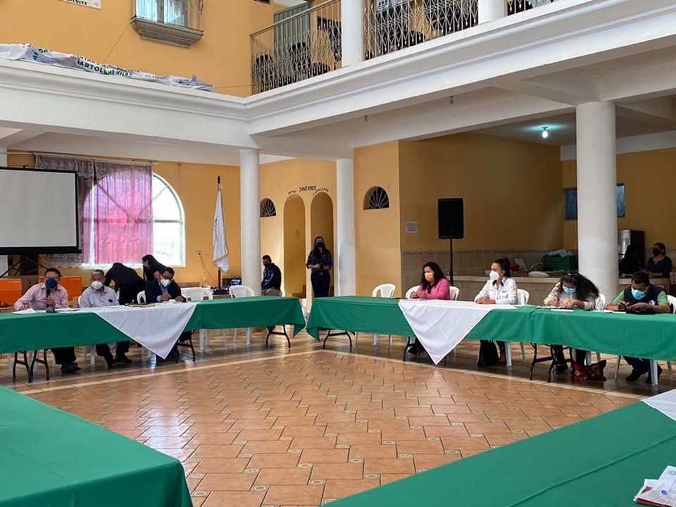 Participación COMUDE de San Bartolomé Milpas altas, Sacatepéquez