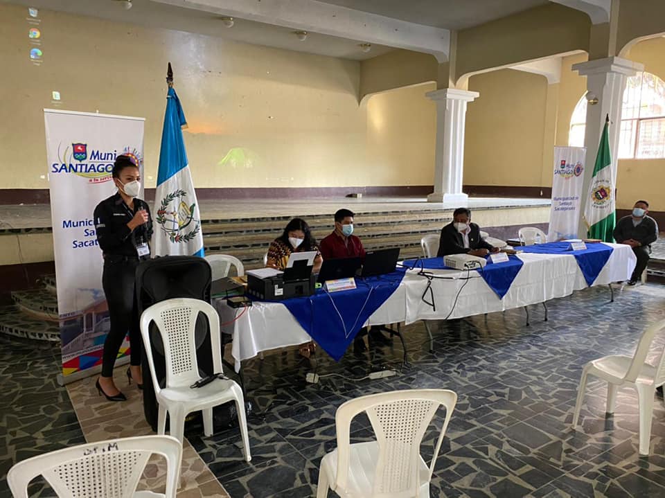 Participación COMUDE em el municipio de Santiago Sacatepéquez