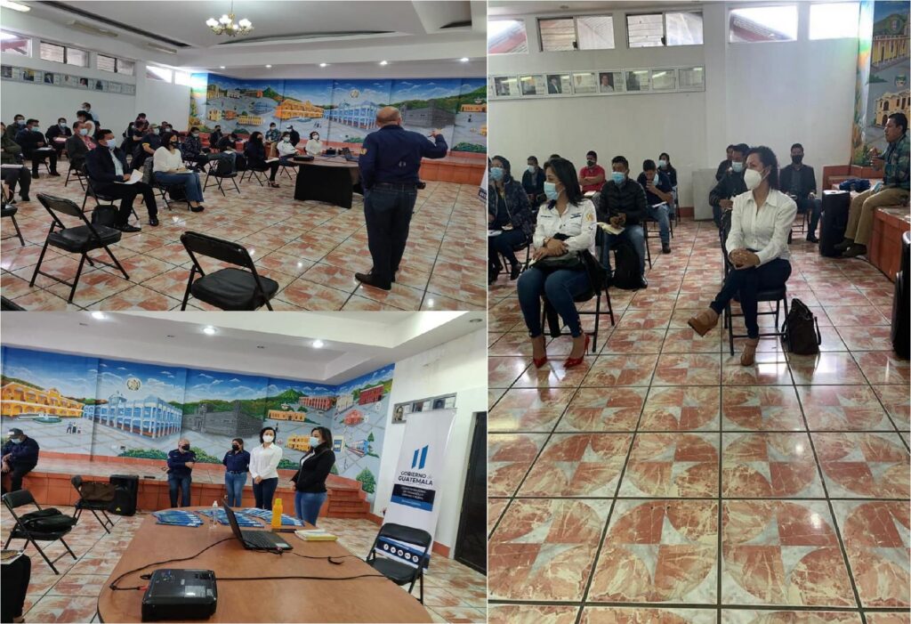 Participación en Capacitación sobre la descentralización y Plataforma SIPRODES