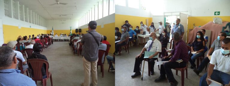 Participación en Reunión del Consejo Municipal de Desarrollo -COMUDE- del municipio de Tiquisate