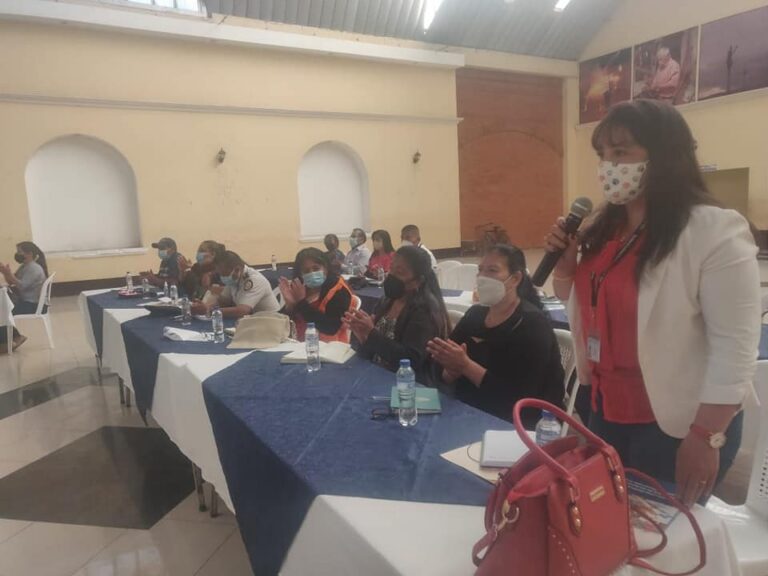 Participación en Reunión del Consejo Municipal de Desarrollo del municipio del Tejar, departamento de Chimaltenango