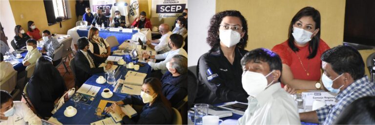 Participaron en la segunda fase de las Mesas Territoriales, en el marco del proceso de Descentralización del Organismo Ejecutivo.