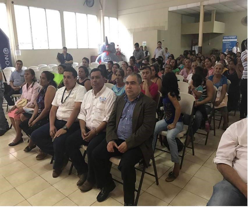 Primera Dama de la Nación visita el departamento de Escuintla