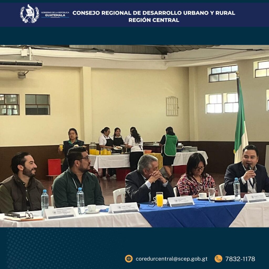 Primera reunión extraordinaria del CODEDE Sacatepéquez.