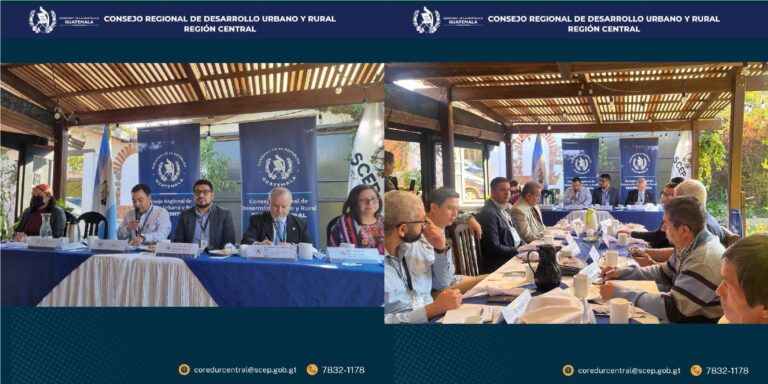 Primera reunión ordinaria de COREDUR CENTRAL