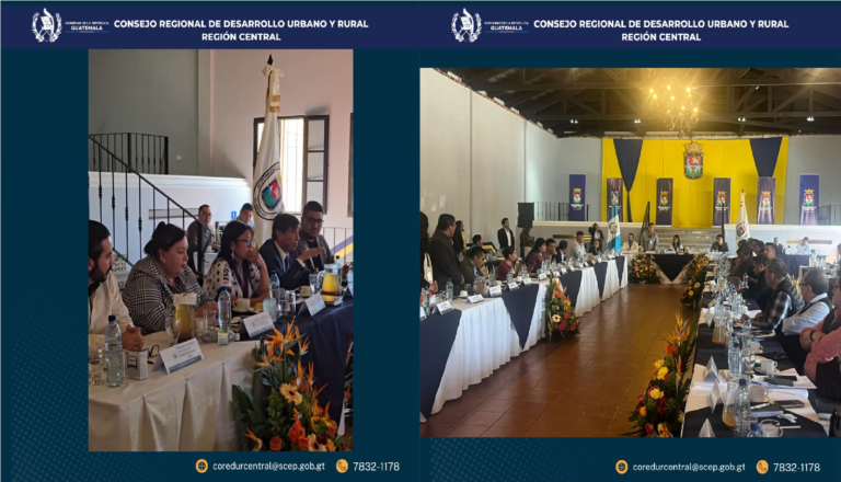 Primera reunión ordinaria del CODEDE Sacatepéquez.