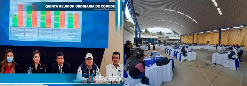 Quinta Reunión Ordinaria de CODEDE Chimaltenango