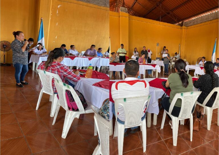 Quinta reunión ordinaria del Consejo Municipal de Desarrollo -COMUDE- de La Democracia, Escuintla