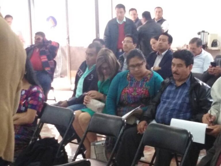REUNIÓN DE ALCALDES CHIMALTENANGO