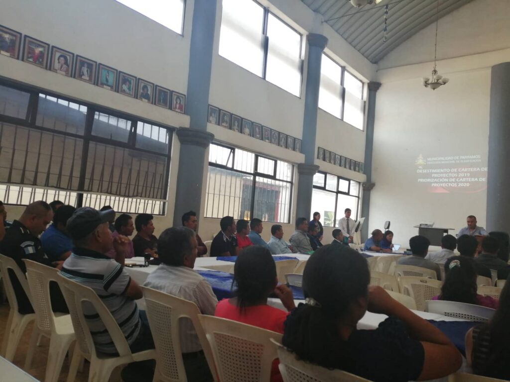 REUNIÓN ORDINARIA, COMUDE PARRAMOS, CHIMALTENANGO.