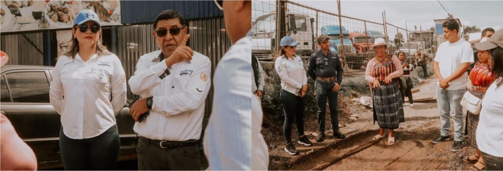 Recorrido sobre la carretera del Hospital Regional de Chimaltenango.