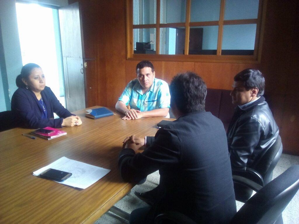 Reunión con miembros de Sociedad Civil de Sacatepéquez