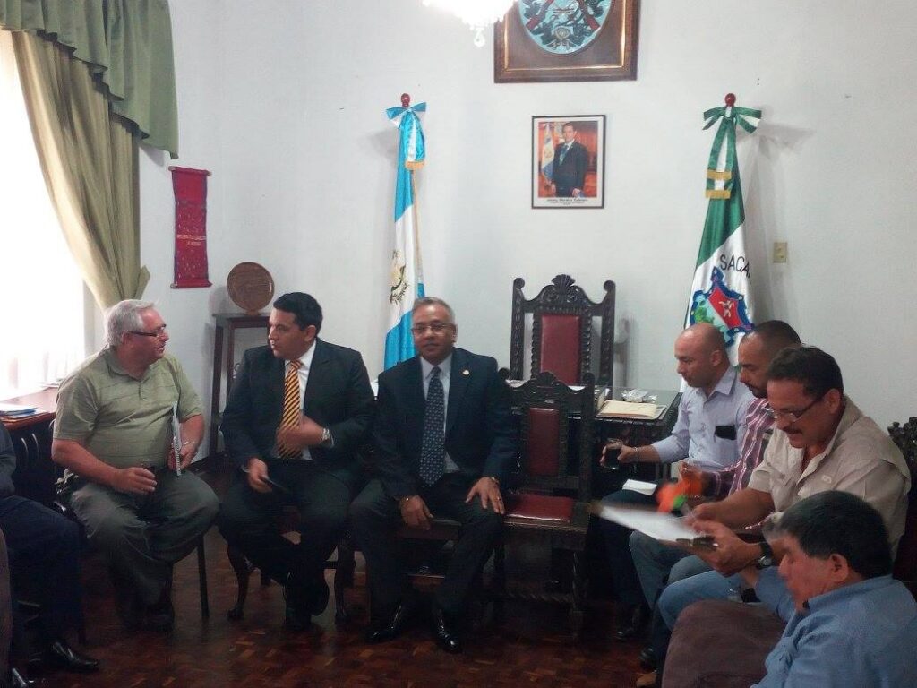 Reunión en Gobernación Sacatepéquez