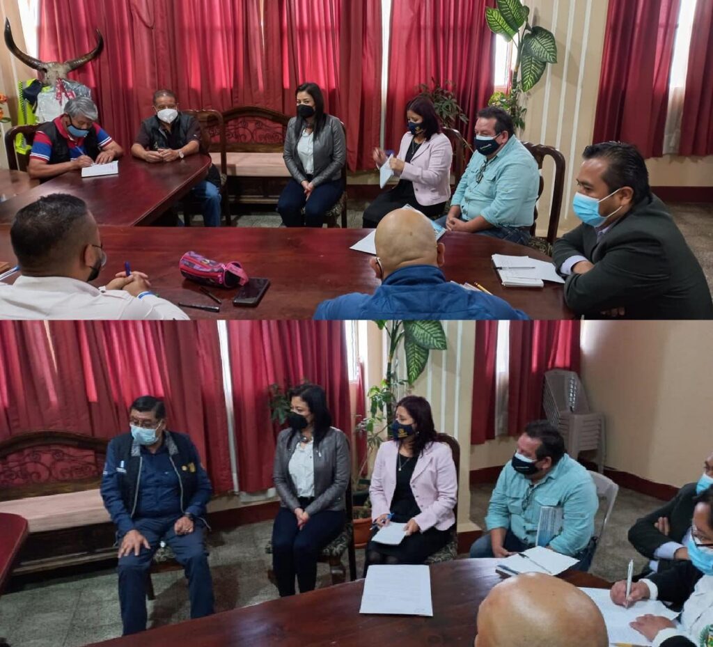 Reunión Consejo Municipal de Municipalidad de Magdalena Milpas altas