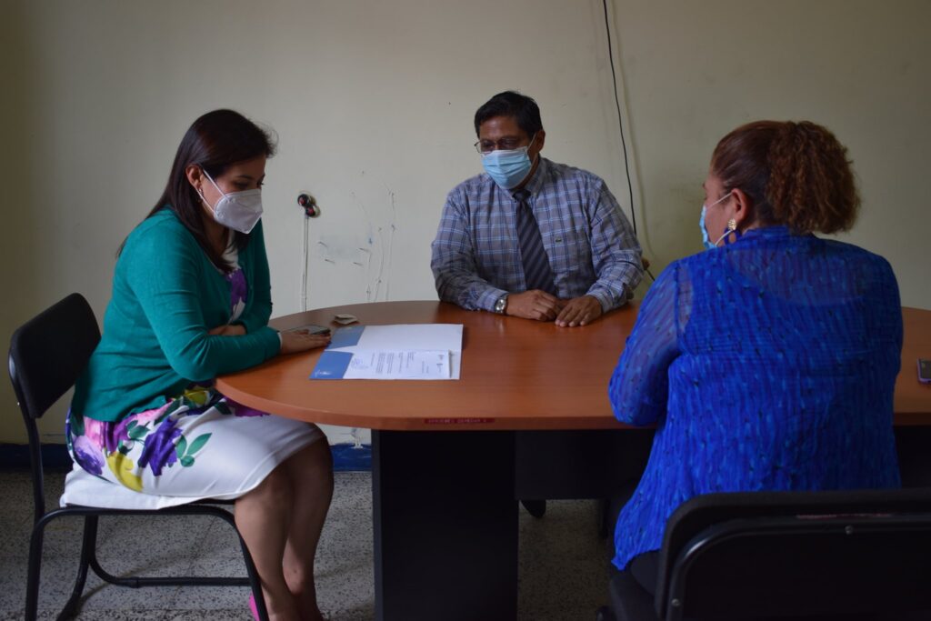 Reunión Delegado Departamental Instituto Nacional de Estadistica