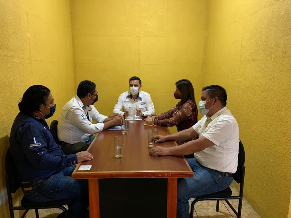 Reunión Director Ejecutivo y supervisores CODEDE de Escuintla