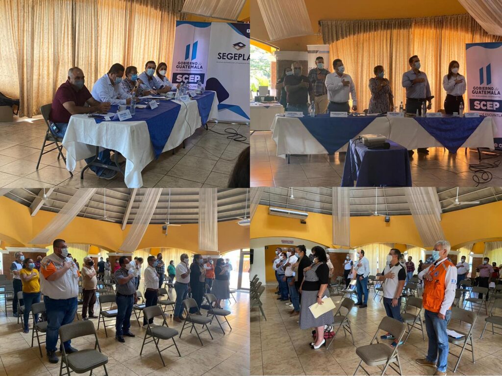 Reunión Ordinaria Consejo Departamental de Escuintla