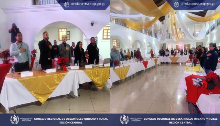 Reunión Ordinaria de Consejo Departamental de Desarrollo del departamento de Chimaltenango