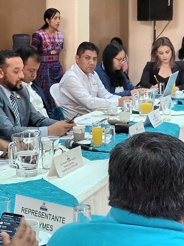 Reunión Ordinaria del Consejo Departamental de Desarrollo de Sacatepéquez,