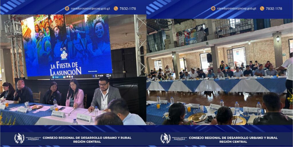 Reunión Ordinaria del Consejo Departamental de Desarrollo de Sacatepequez