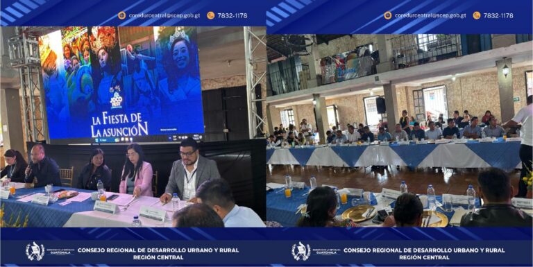 Reunión Ordinaria del Consejo Departamental de Desarrollo de Sacatepequez