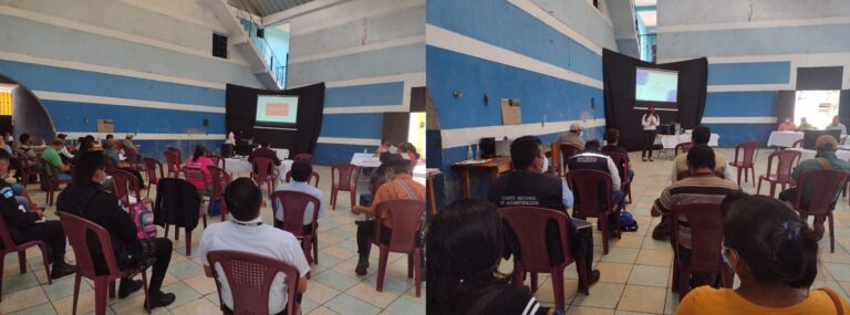 Reunión de COMUDE, San Miguel Pochuta, Departamento de Chimaltenango