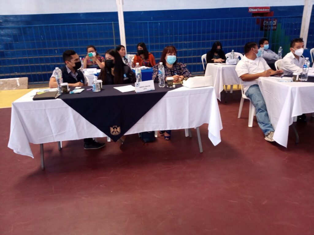 Reunión de Consejo Municipal de Desarrollo de Chimaltenango