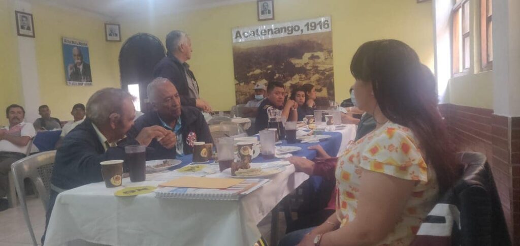 Reunión de Consejo Municipal del Municipio de Acatenango, Chimaltenango