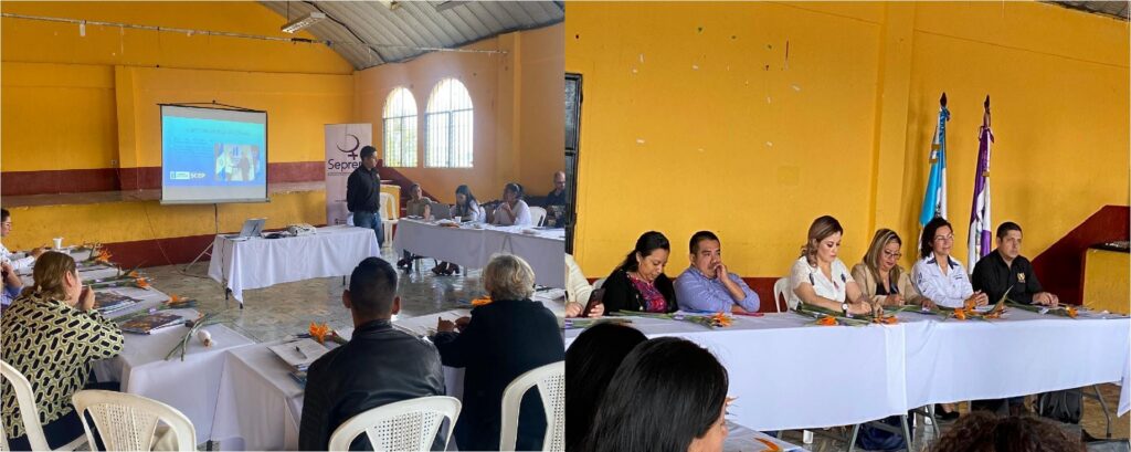 Reunión de Trabajo coordinada por la SCEP y la SEPREM