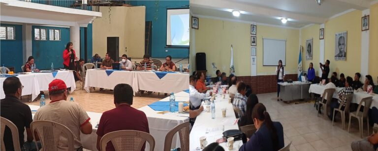 Reunión del Consejo Municipal de Desarrollo -COMUDE- de los Municipios de Acatenango y San Andrés Itzapa