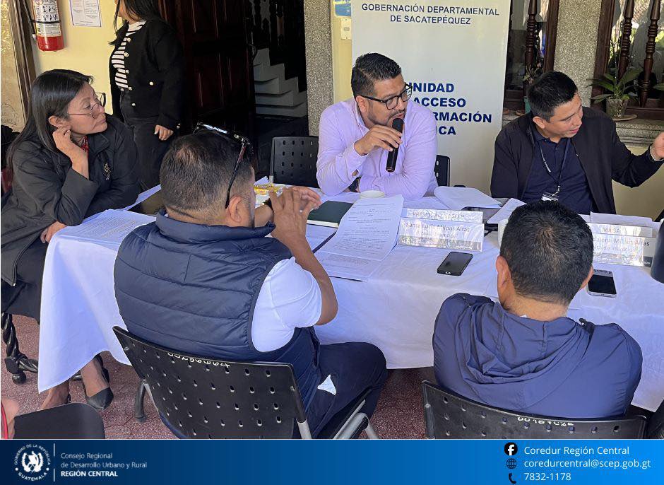 Reunión de la Autoridad Protectora de la Subcuenca y Cauce del Río Pensativo