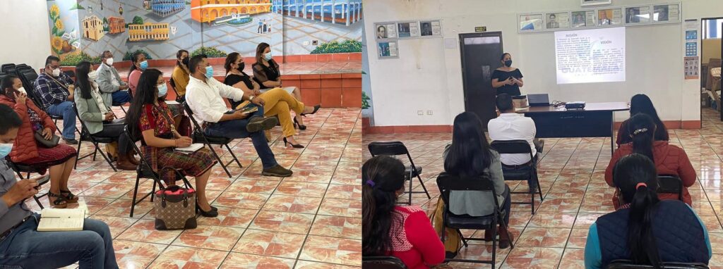 Reunión de trabajo Comisión de Desarrollo Urbano y Rural, Departamento de Chimaltenango