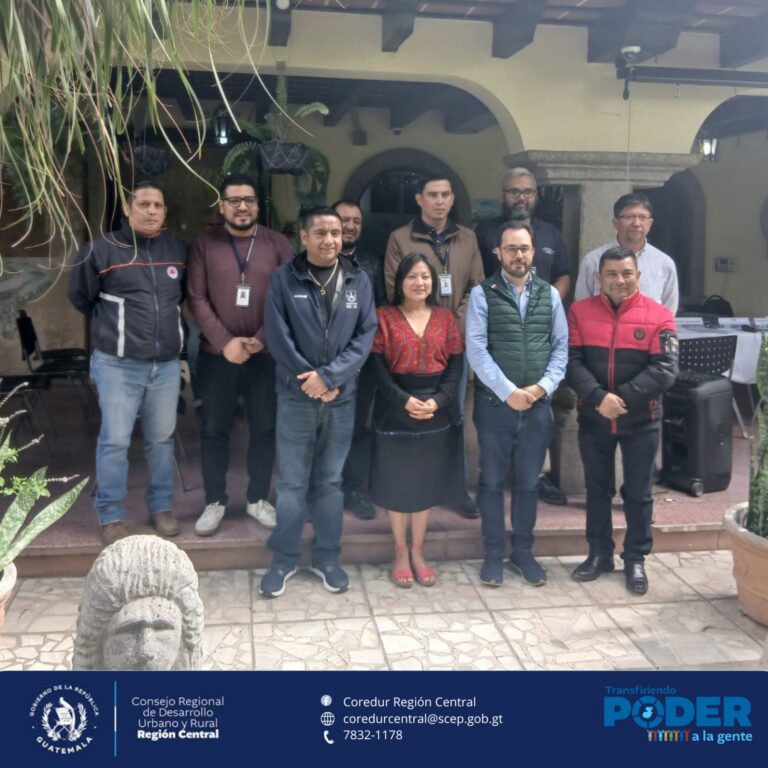 Reunión de trabajo para la instalación de la Autoridad Protectora de Ia Sub-cuenca y Cauce del Río Pensativo