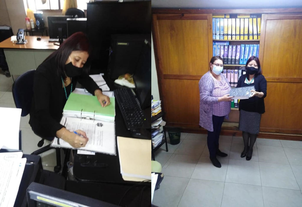 Revisión de expedientes CODEDE Chimaltenango