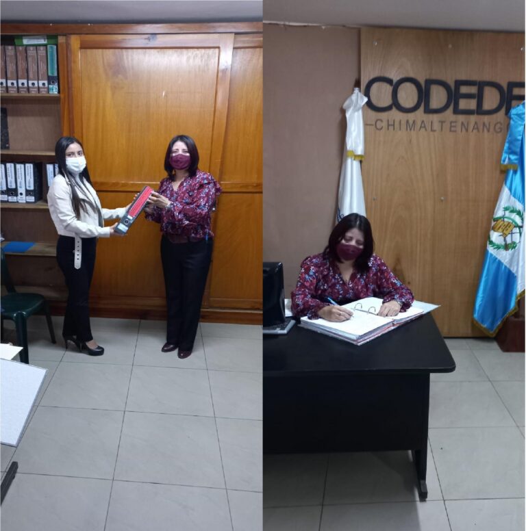 Revisión de expedientes de arrastre en el -CODEDE-  del departamento de Chimaltenango.