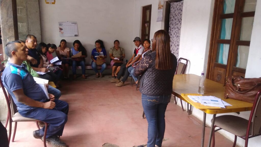 SEGUNDA CAPACITACIÓN A ASOCIACIÓN DE TURISMO RURAL DE ALOTENANGO