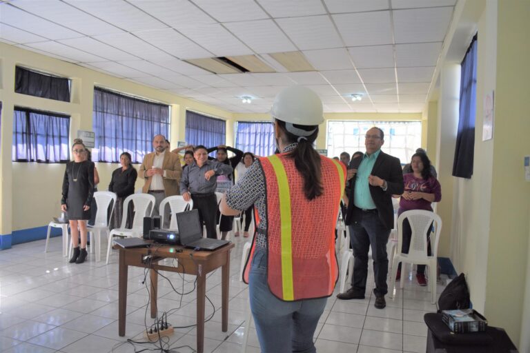 SIMULACRO DE EVACUACIÓN ANTE UN SISMO, COREDUR CENTRAL