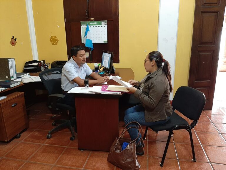 SOCIALIZACIÓN INDUCCIÓN SISCODE, SACATEPÉQUEZ