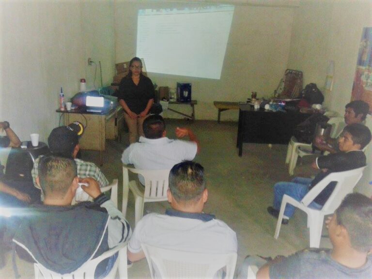 Segunda capacitación  en Magdalena Milpas Altas, Sacatepéquez