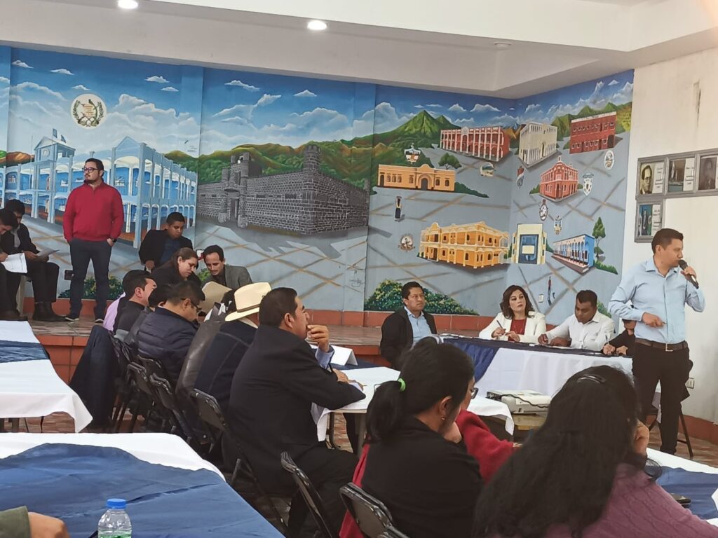 Segunda Reunión Extraordinaria del CODEDE del Departamento de Chimaltenango