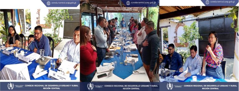 Sexta Reunión Ordinaria de COREDUR CENTRAL