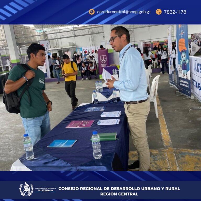 Stand informativo en la segunda Feria Nacional de Empleo,