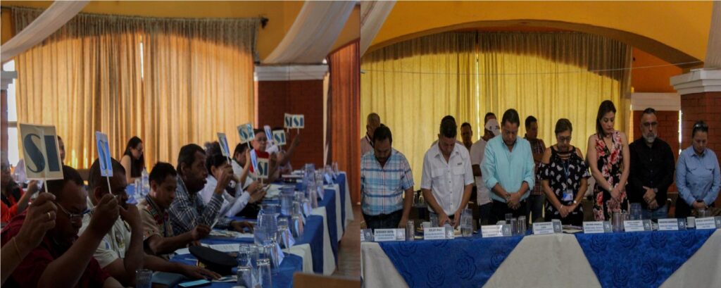 Tercera Reunión Ordinaria, del Consejo Departamental de Desarrollo del Departamento de Escuintla