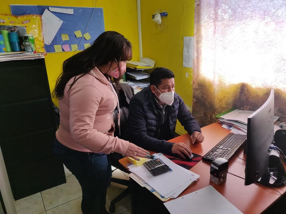 Visita Promotora Social a la Municipalidad de Patzicía, del Departamento de Chimaltenango