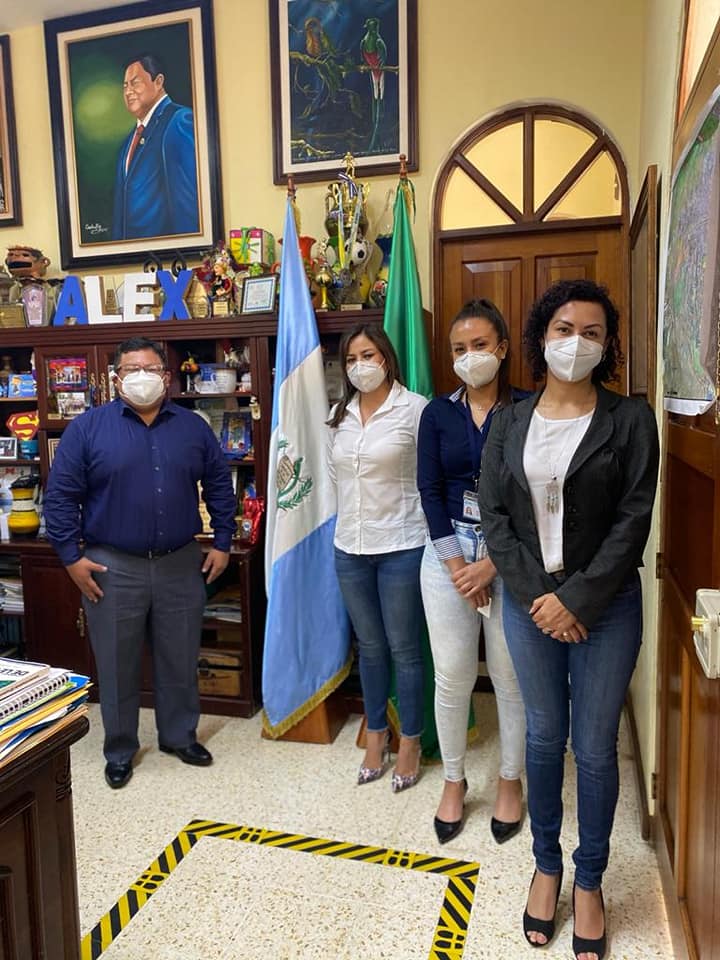 Visita municipalidades de Chimaltenango y San Martín Jilotepeque.